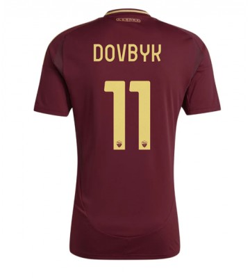 AS Roma Artem Dovbyk #11 Primera Equipación 2024-25 Manga Corta